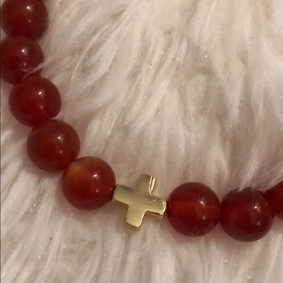 Charged Carnelian Bracelet - Picture 2 of 3